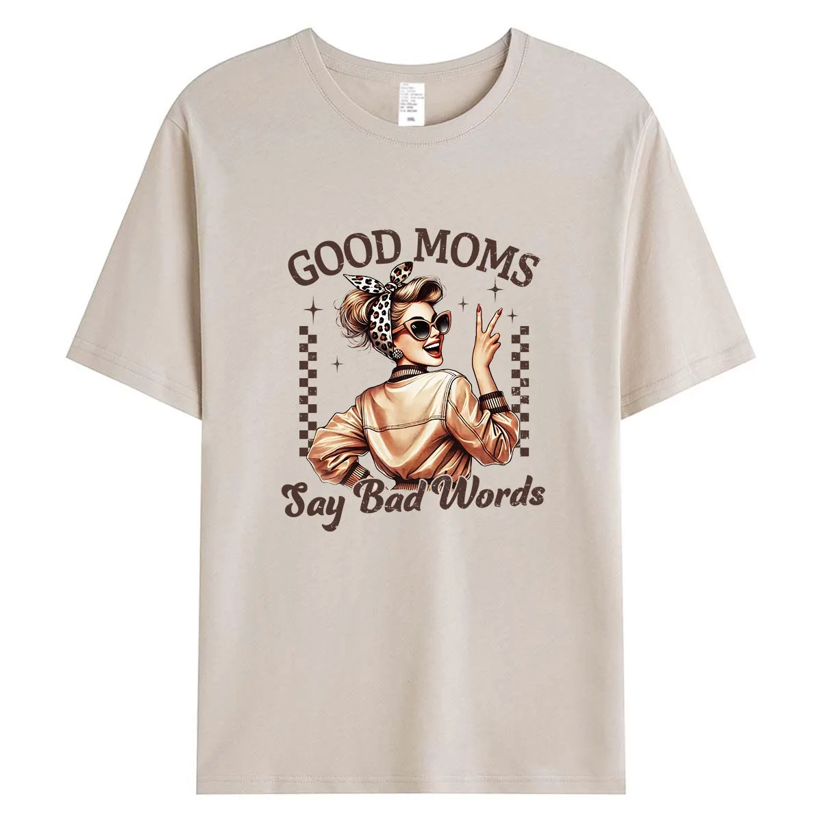 

Women's Tee Cotton T-shirt Loose Fit Soft & Breathable Summer Fashion Crewneck Lady Tops New Graphic Print Short Sleeve Tshirt