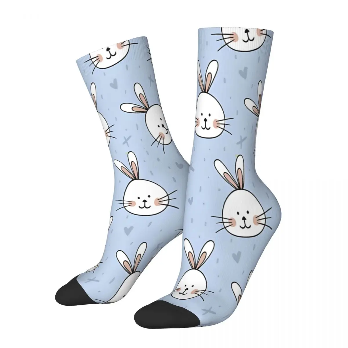 My Cute Rabbit! Rabbit Socks Male Mens Women Winter Stockings Hip Hop