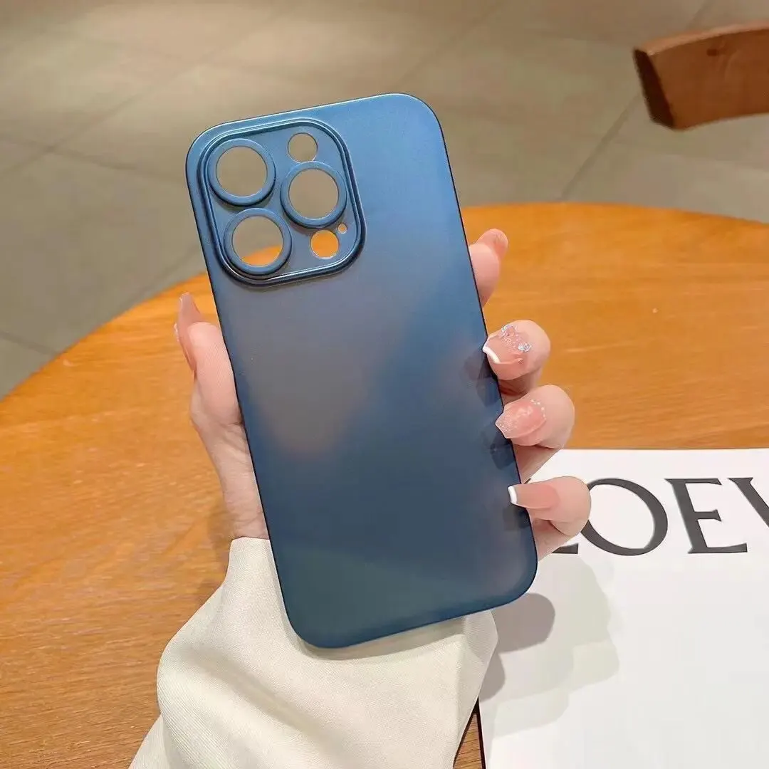 Ultra Thin Matte Phone PP Case For Iphone 11 12 13 14 15 16 17 Air plus Pro Max Mini X Xr XsMax Slim Cover Cases