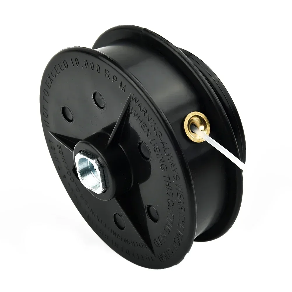 Spare Trimmer Head Trimmer Dual Line Feed For Brushcutter Head Manual Parts Plastic Replace Practical Brand New