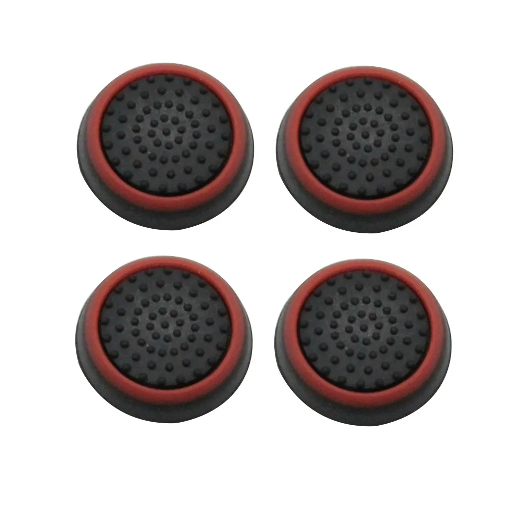 4Pcs Silicone Thumb Grips for 360 Controllers Glow in Dark Enhanced Grip Comfort Prevent Finger Slippage