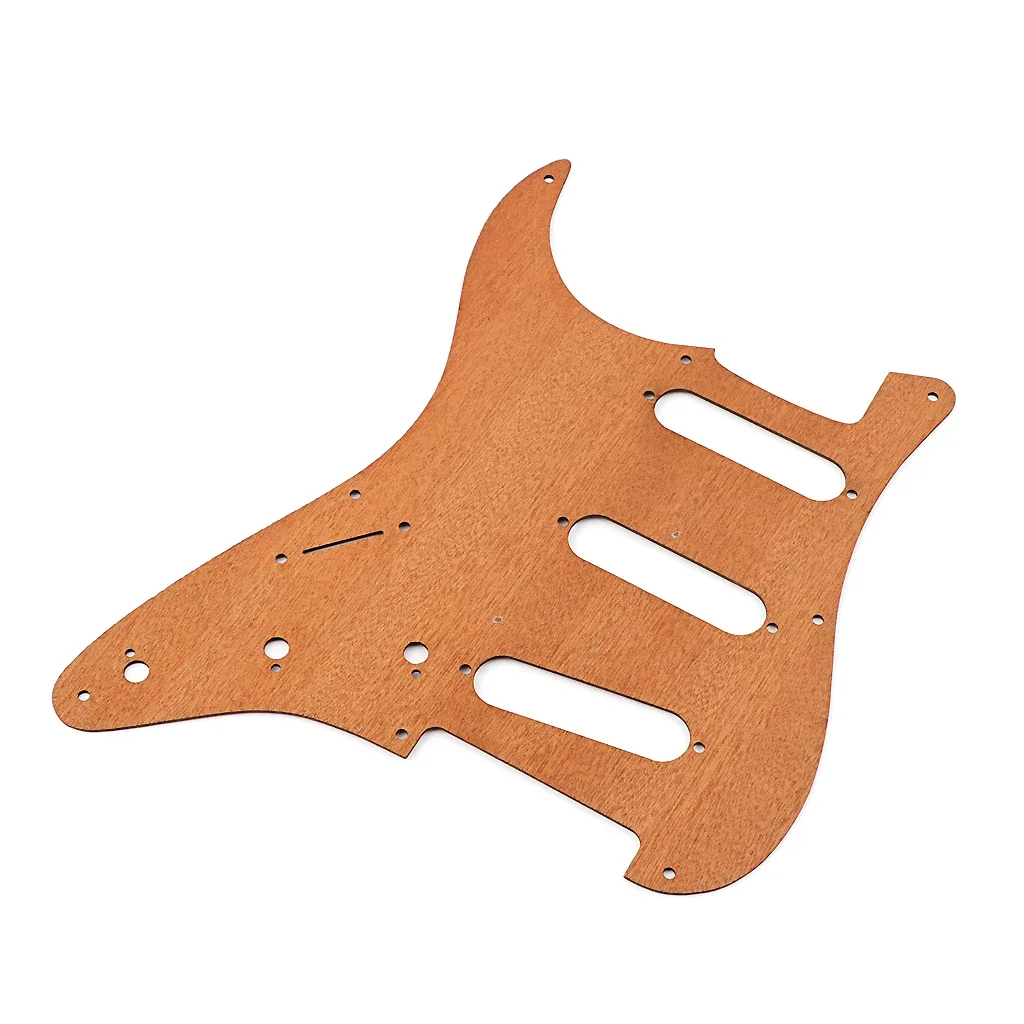 1 pcs SSS Guitar Pickguard  8 Hole Wood Guitar Pickguard  for Strat guitar accessories