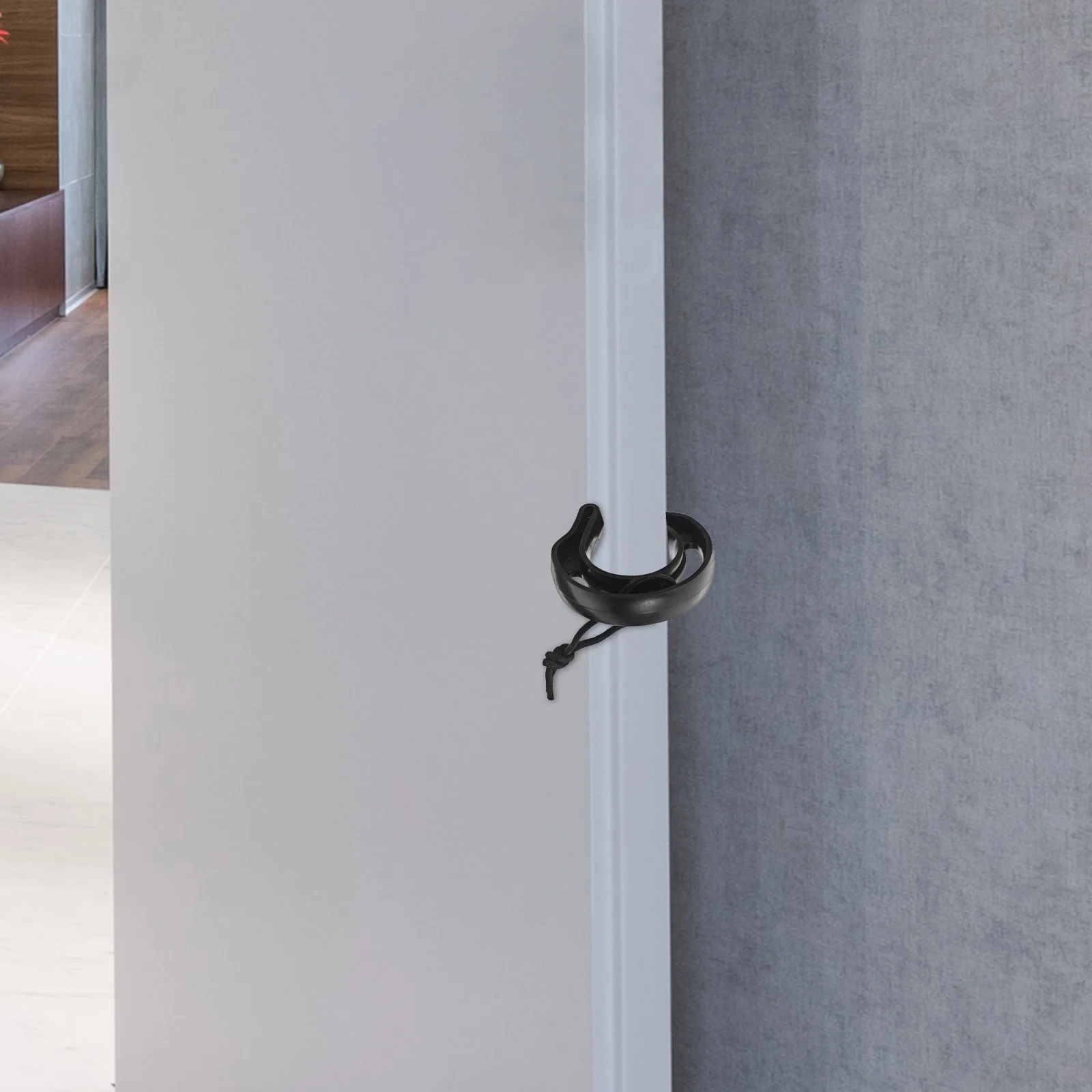 

4pcs Door Slam Stopper C-Shaped Plastic Anti-Pinch Guard For Baby Safety Doorstops For Inside Door Home School Kindergarten