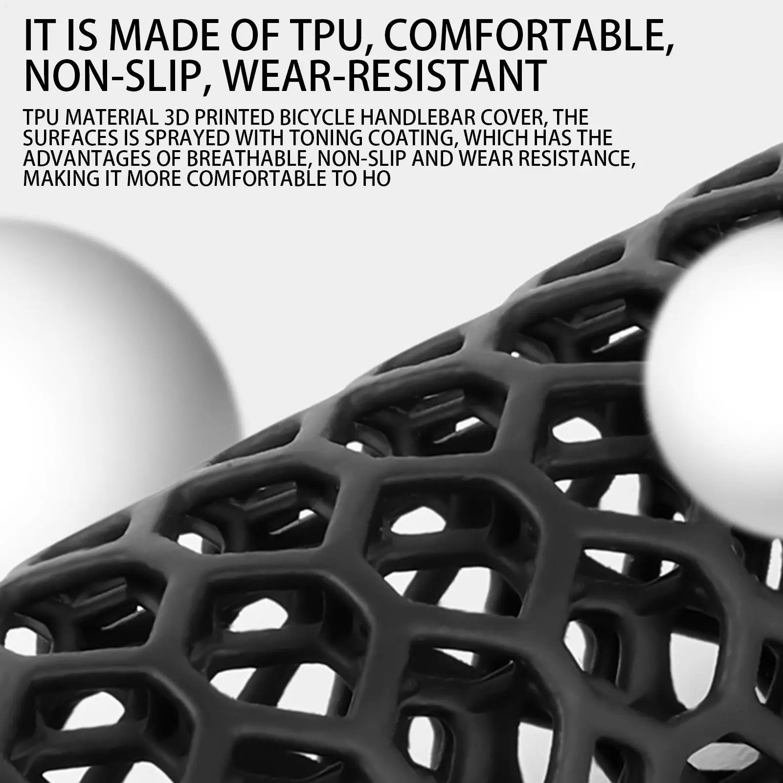 

Handle Grips For Bike 2-Piece Mountain Bike Replacement Grips Comfortable Replacement Cover Cycling Gear For Biking Riding