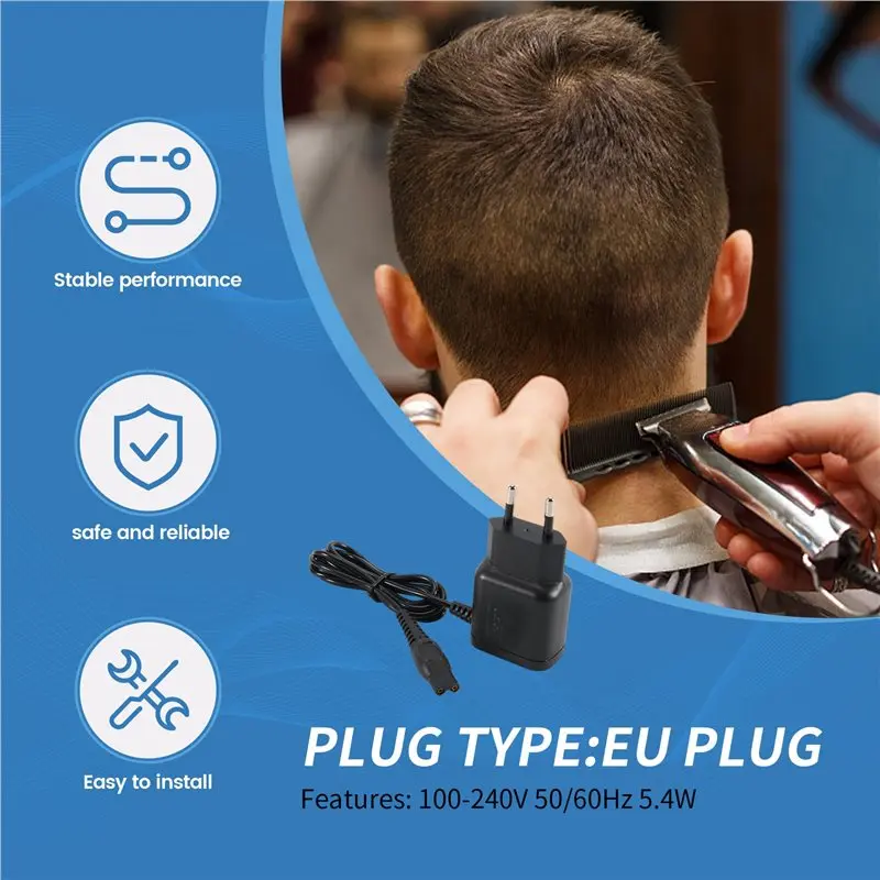 Superior Wall Eu Plug Ac Power Adapter For Electric Shaver Adapter For HQ8505/6070/6075/6090 Shaving Machine