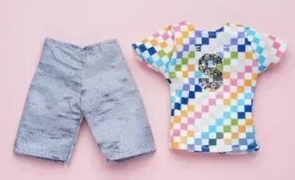 Hurtownie akcesoria do zabawek prezent ubrania garnitury chłopiec ubrania dziewczyna lalka dressess dla twojego BB FR 1/6 skala lalki BBIKG11