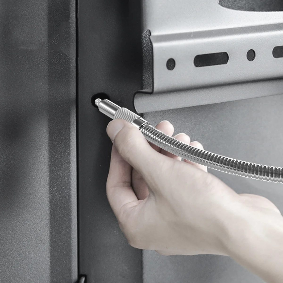 2 قطعة ملحقات مثقاب مرنة المهنية مفك كهربائي محول للمساحات الضيقة إصلاح السيارات الأثاث الكهربائية