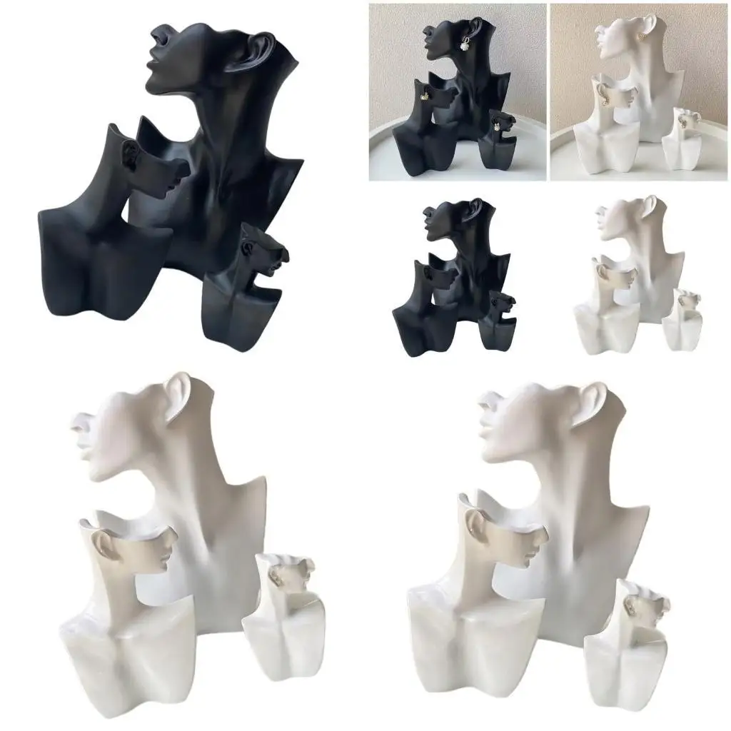 

A52E Sturdy Resin Display Figures for Neckwear 3 Pieces Ensembles for Retail Use