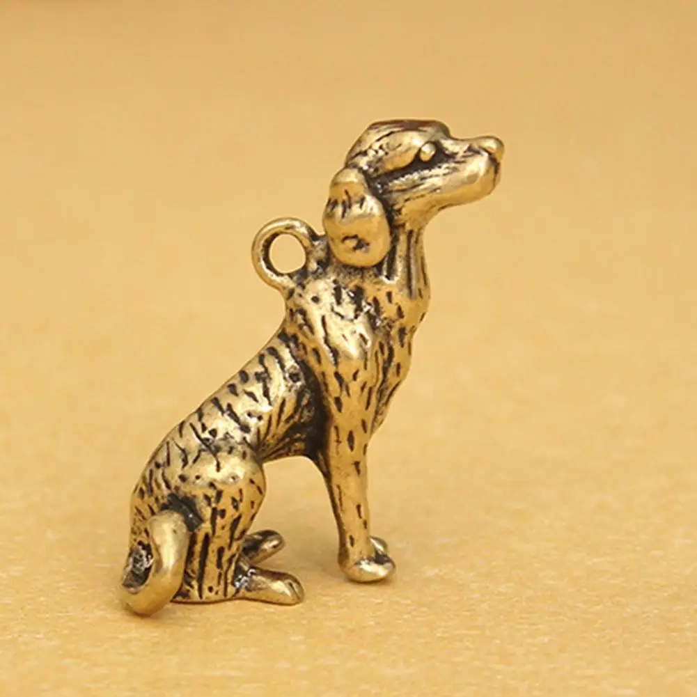 

Chinese Zodiac Ornament Brass Keychain Pendant DIY Charm Bag Decoration Charm Bring Luck Prosperity Animal Figurine Home Decor
