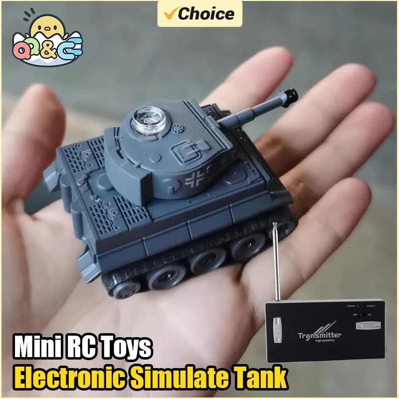 Mini RC Auto Kinder Spielzeug Fernbedienung Tank Funkgesteuerte Klaue Kleine Simulieren Tank Modell Elektronische Spielzeug für Kinder Geschenke
