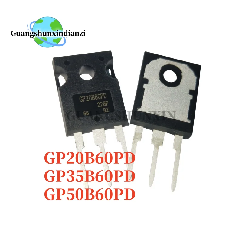5PCS Brand new Original GP20B60PD GP35B60PD GP50B60PD TO-247 IGBT power transistor IRGP20B60PD IRGP35B60PD IRGP50B60PD