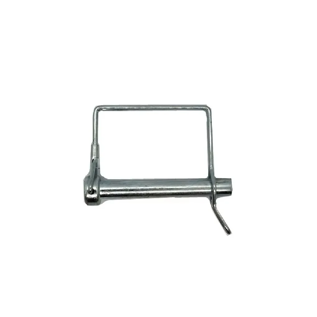 10pcs Square Type Spring Loaded Ball Lock Pin Quick Release Hitch Pin with Pull Ring for Medical Trailer