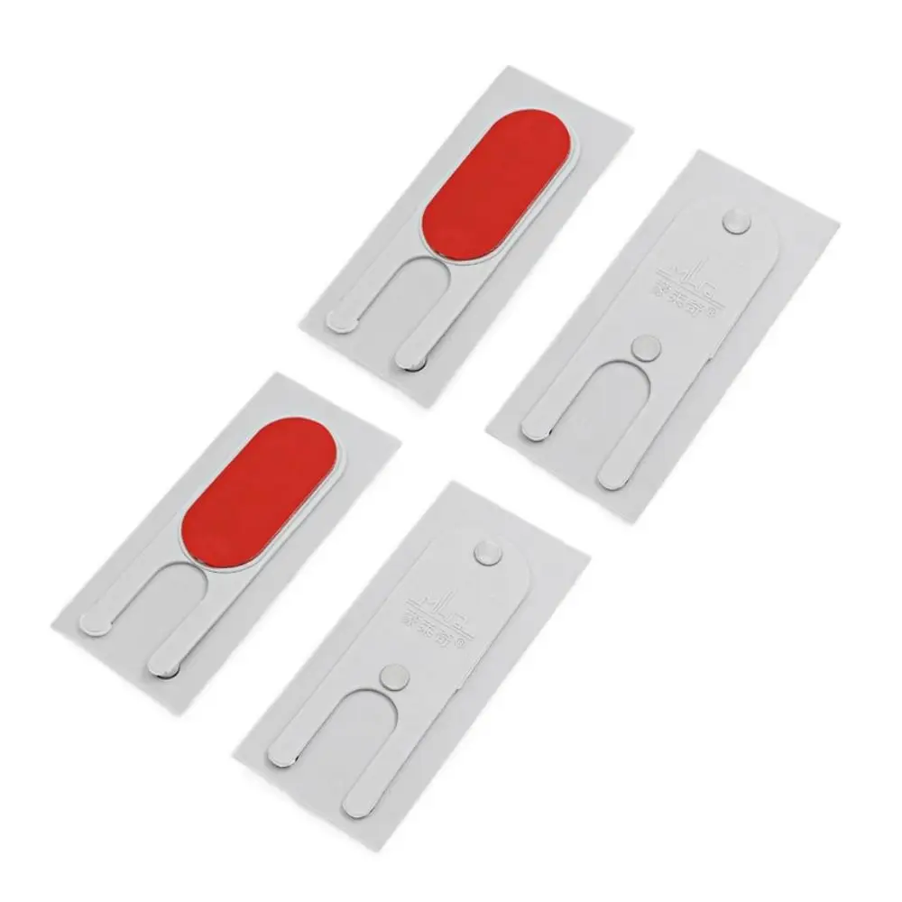 4Pcs Windproof Plastic Windproof Block Self-adhesive Window Sealing Block Push-pull Window Buffer Sliding Window