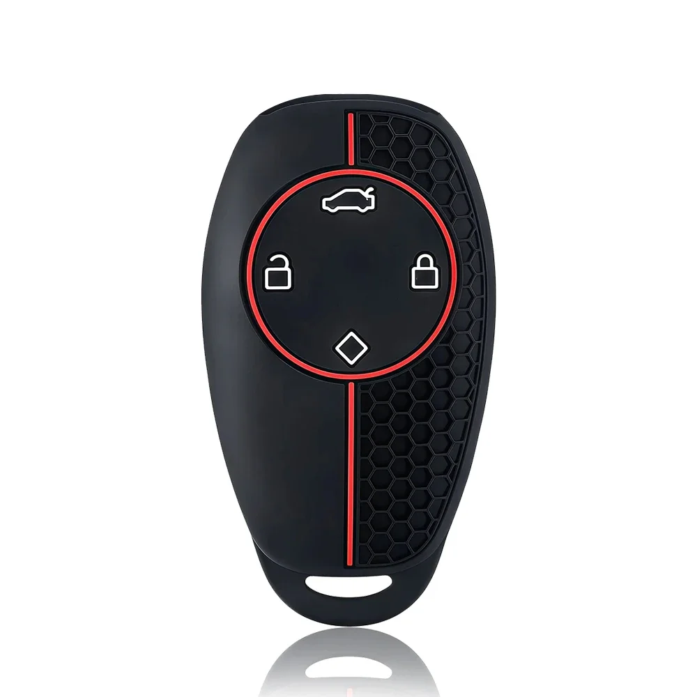 Silicone Car Remote Key Case Cover For Leapmotor C16 C11 C10 C01 B10 T03 S01 Type Protector Shell Keychain Accessories