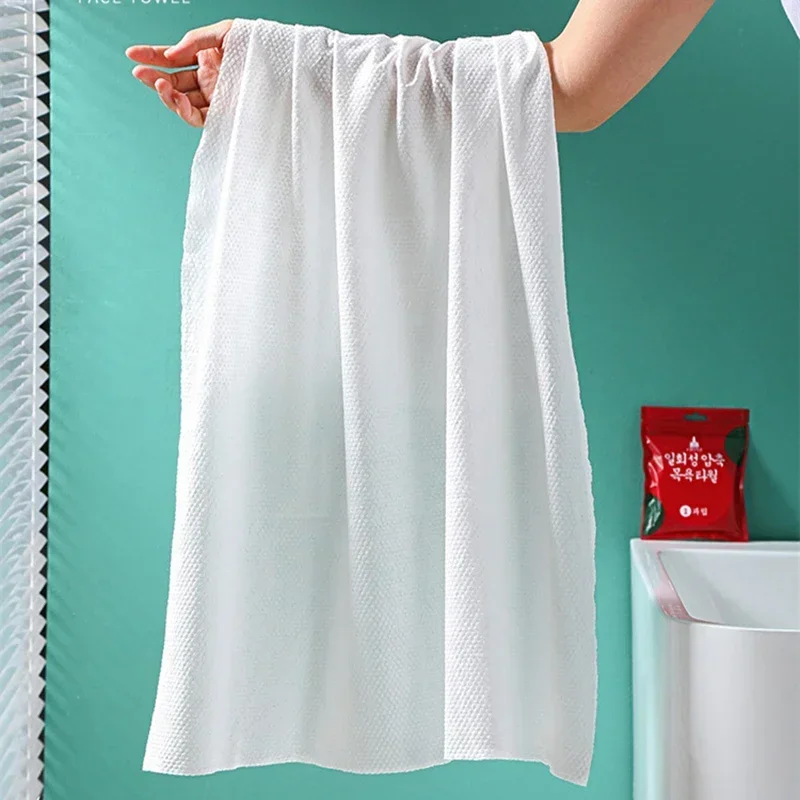 5PCS  Travel Hotel Bath Washable Towels 70x140cm Disposable Bath Towels Large Compressed Cotton Thickened Bath Towels