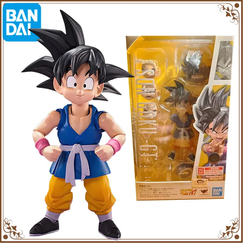 

Bandai Original SHF DRAGON BALL GT SON GOKO GT Anime Figure ActionFigure Toys For Boys /Girls /kids/Christmas Gift