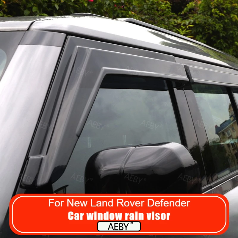 For New Land Rover Defender 2020-2026 Car window sunshade,Sun visor, rain visor, wind deflector,Guide plate cover,Accessories