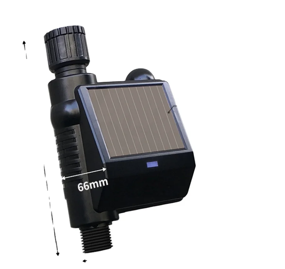 Smart Life App Control Garden Dual Pump Auto Watering Solar Charging Potted Plant Drip Irrigation Water Pump Timer System