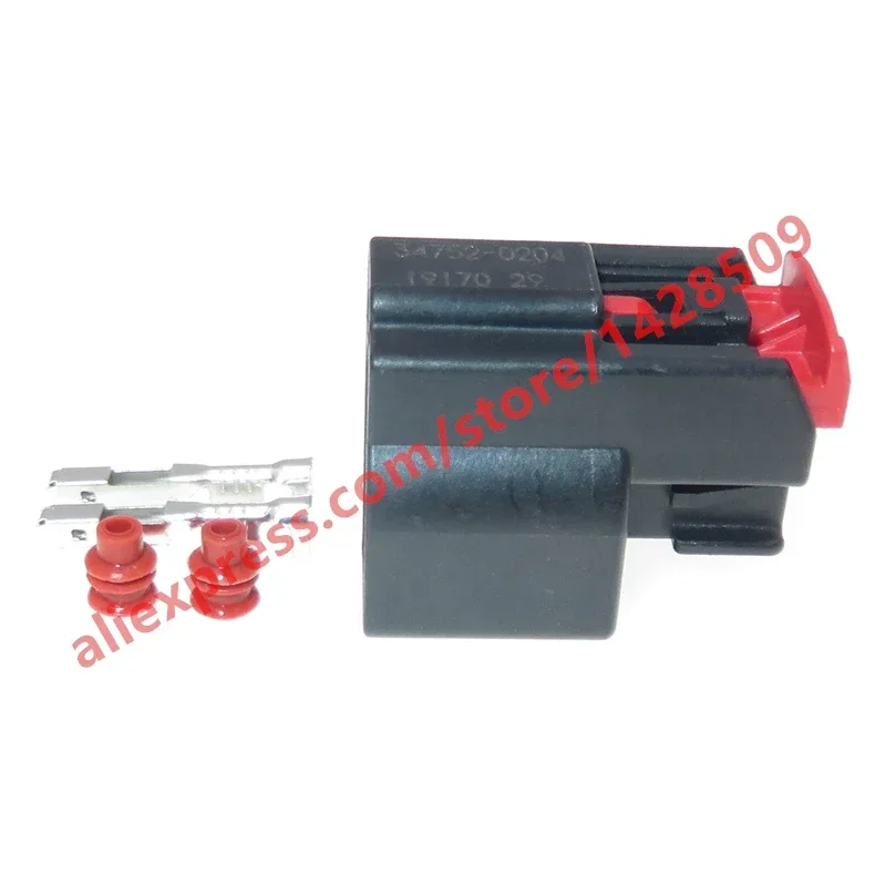 1 Set 2 Pin 2.2 Series Car Wiring Plug Sealed Connector 34752-0204 Auto Wire Cable Waterproof Socket 19170 29