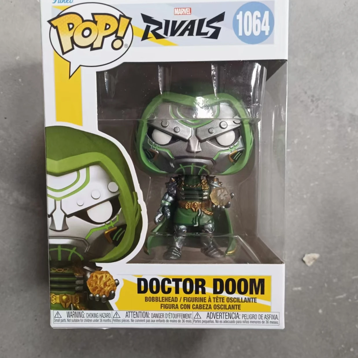 

Фантастический Четыре Доктора Дум (Кервали Марвел) # 1064 Фигурки Funko Pop 3,9 дюйма Виниловые фигурки Коллекционная ограниченная серия игрушек в подарок