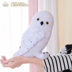 18/28cm Original Hedwig Owl Stuffed Animal Plush Toy Harrpy Potter Pets Cute Soft Bowtruckle Doll Children Christmas Gifts