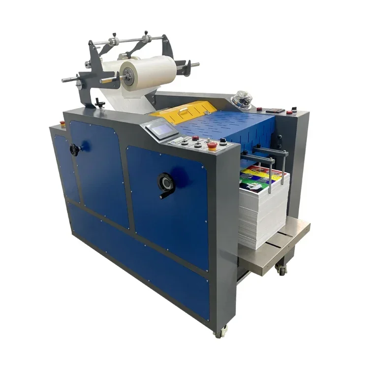 2023 New arrival a3 paper lamination feida automatic feeding and cutting hot roll laminating machine