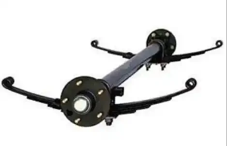 High quality trailer axle assembly load capacity 3500 lb. with trailer lazy hubs and springs