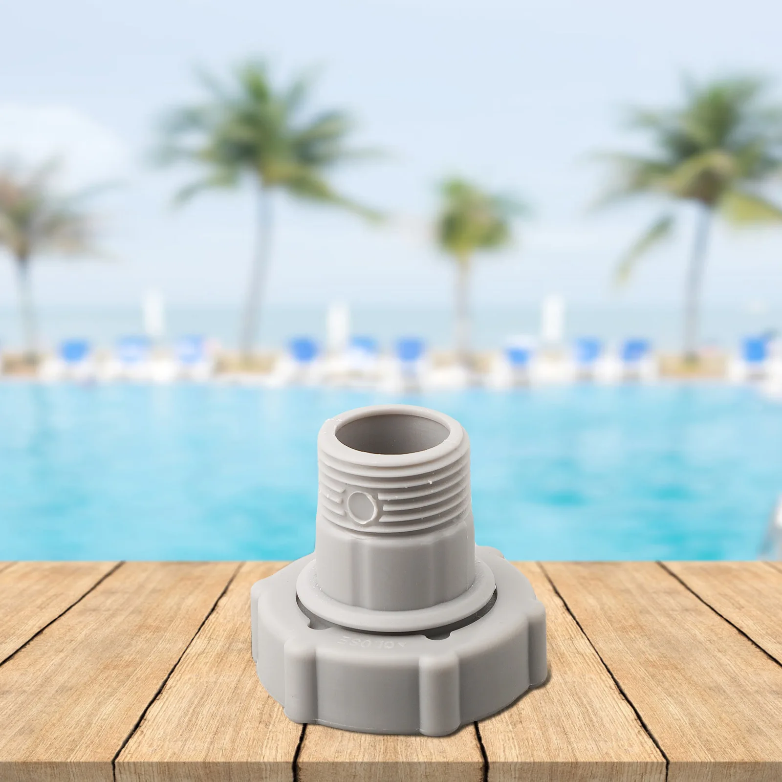 Drain Fitting Designed to Connect Garden Hose to Bottom of Above Ground Pools Compatible with For P6A1420 D1420 H1420 ASS16