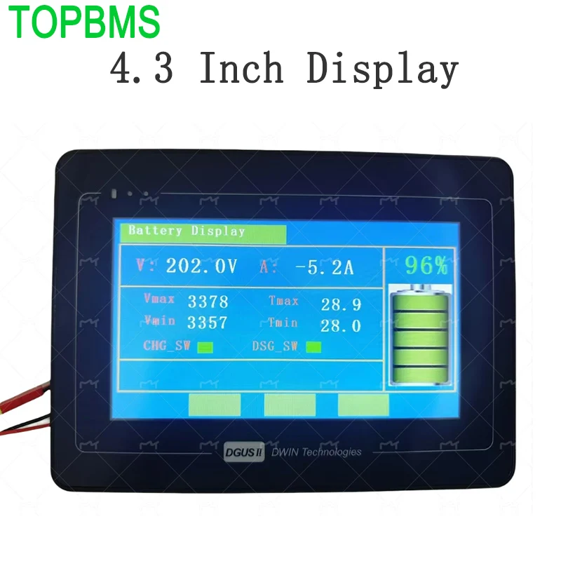 TOPBMS ad alta tensione HV BMS 6S-412S Canbus Communcation GBT 27930 E-CAR EV batteria li-ion NMC 3.7V LiFePo4 3.2V LTO 2.3V