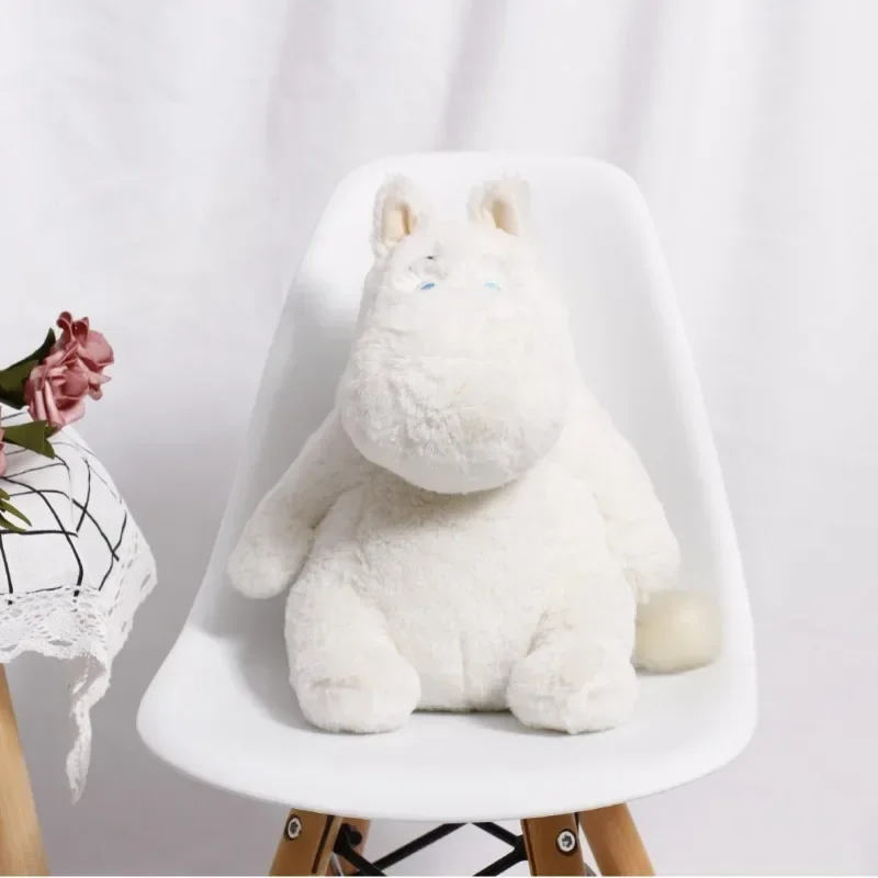 25cm Cartoon Moomin Plush Doll Sofa Bedroom Ornaments Anime Peripheral Dolls Children's Toys Christmas Gifts