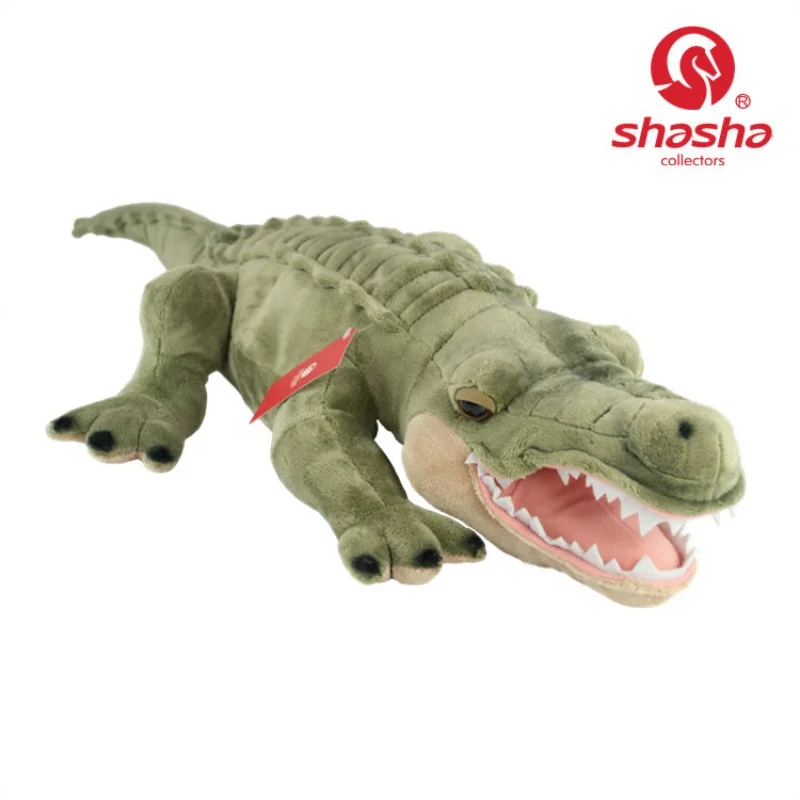 L75cm Carino Realistico Coccodrillo del Nilo Peluche Animale Coccodrillo Peluche Peluche Cuscino Bambola Bambini Ragazza Regalo Di Compleanno