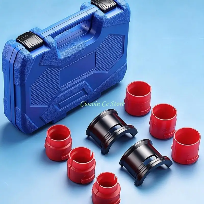 X90F 14Pcs Motorcycle Shock Absorbed Oil Seal Installation Tool Maintenance Universal Front Fork Seal Driver Replacement