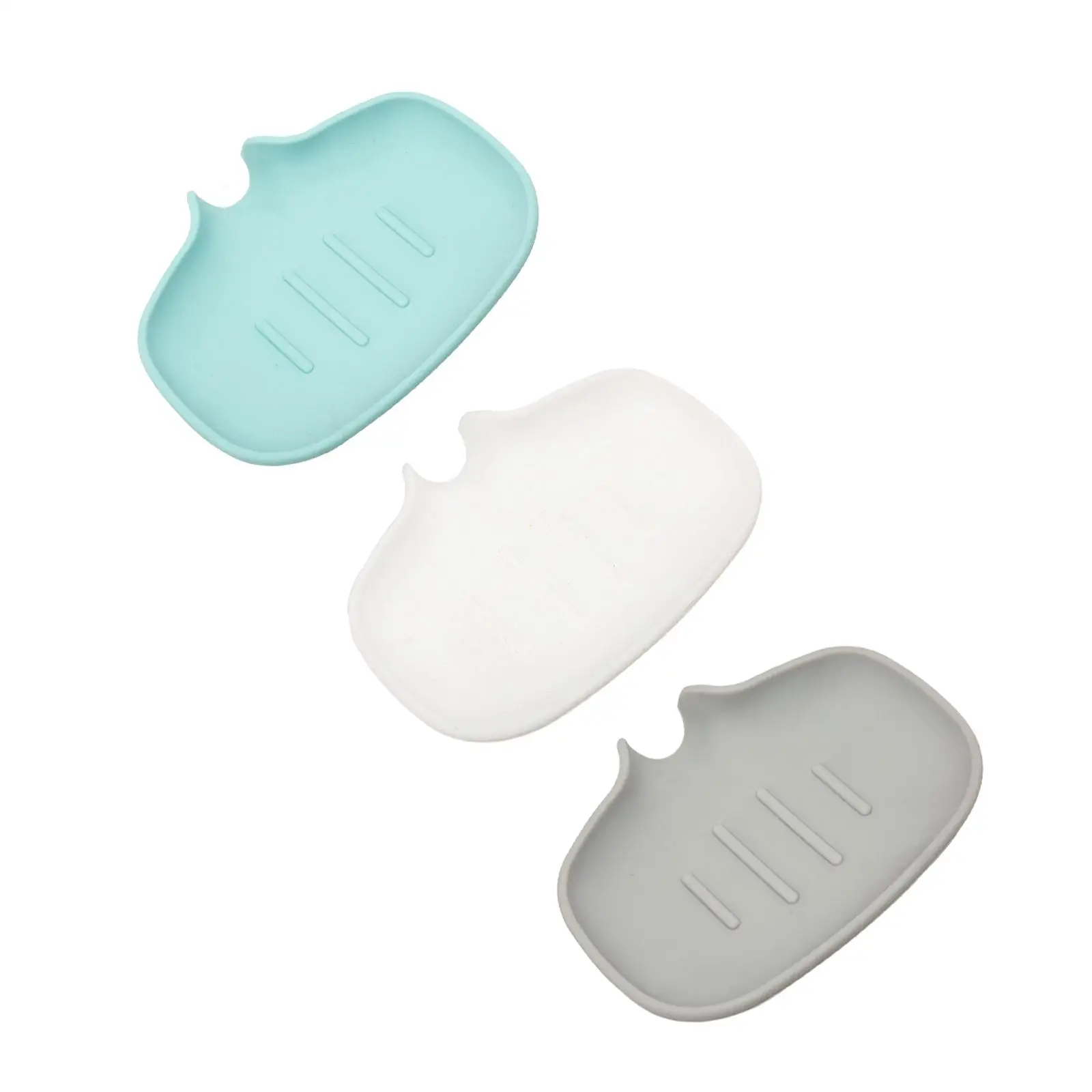 Self Draining สบู่กล่อง Organizer ยืนผู้ถือสบู่สําหรับอ่างล้างจาน Gadgets