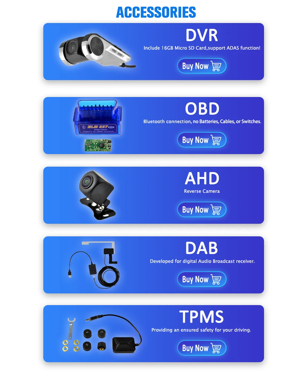 Witson Autoradio Front DVR-Kamera, tpms, obd, USB-Dab-Empfänger, Online-Themen code, ahd Kamera, Park linie Auto Rückwärts teile