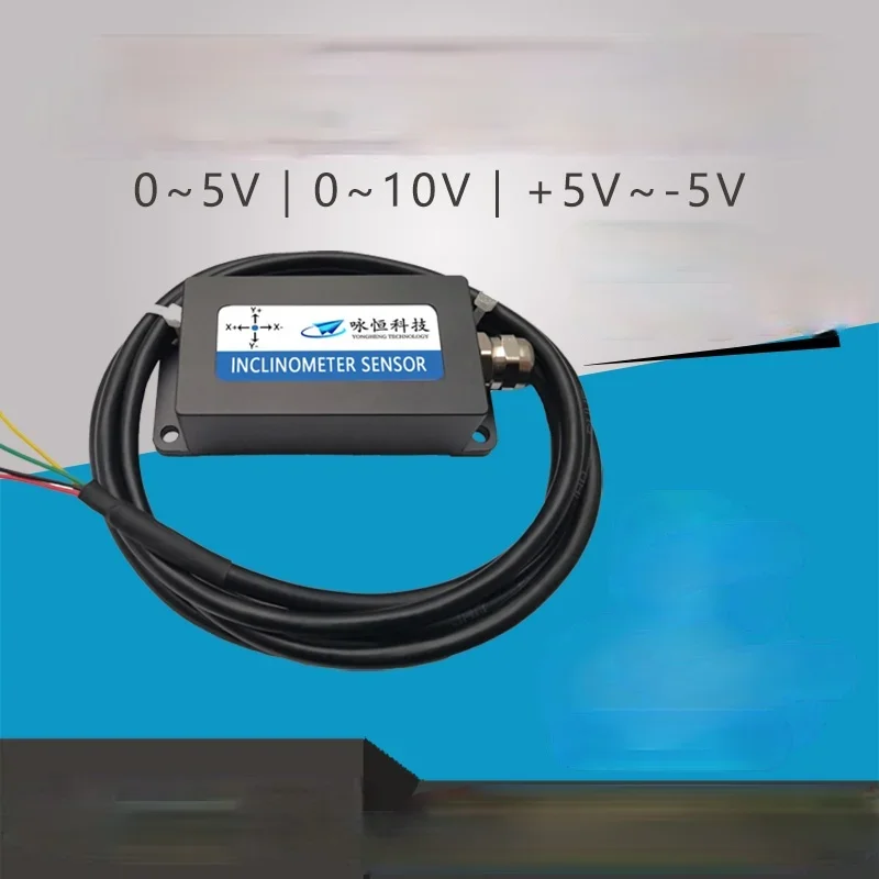Inclinómetro DYL610T del sensor dip del tipo de salida de voltaje analógico de un solo eje