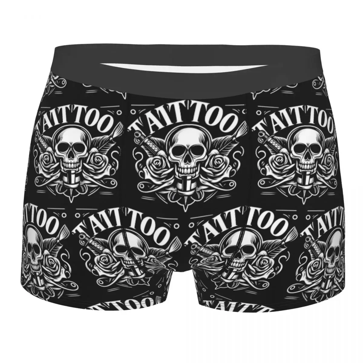 Boxer Underpants Shorts Custom Bib Tattoo Artist Tattooists Panties Male Ventilate Underwear for Homme Man Boyfriend Gift