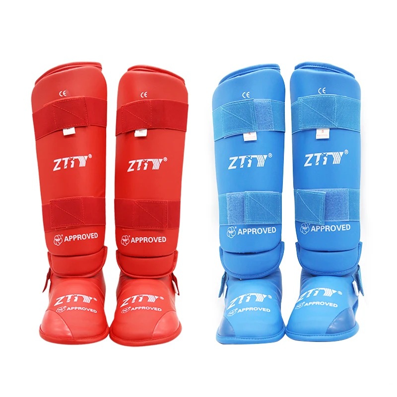 Factory Cheap Price Body Protector Kickboxing Muay Thai Taekwondo Shin Guards Karate Shin Guard for Sale