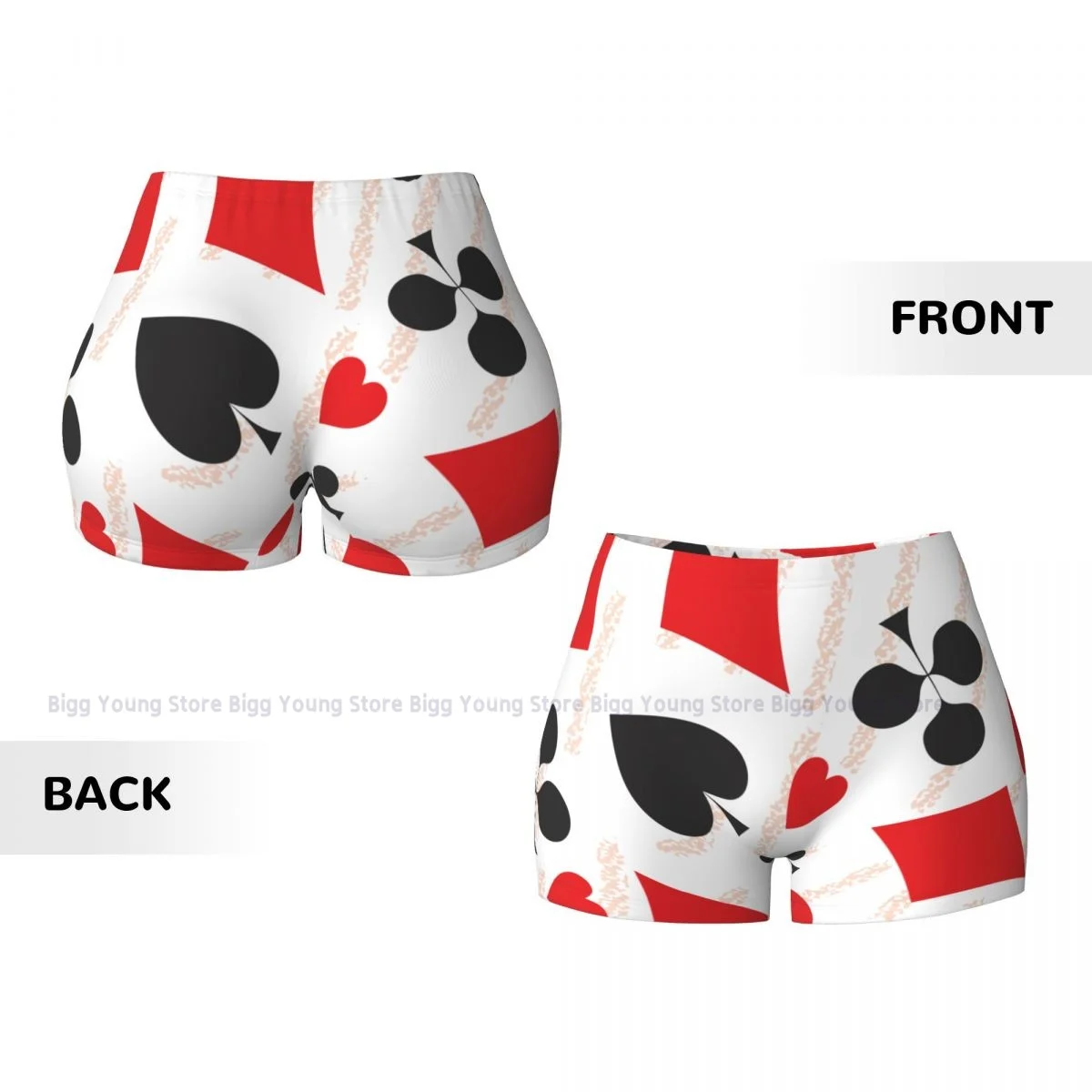 Short de Yoga pour femmes, Style Poker, froissé, butin, confort, Fitness, gymnastique