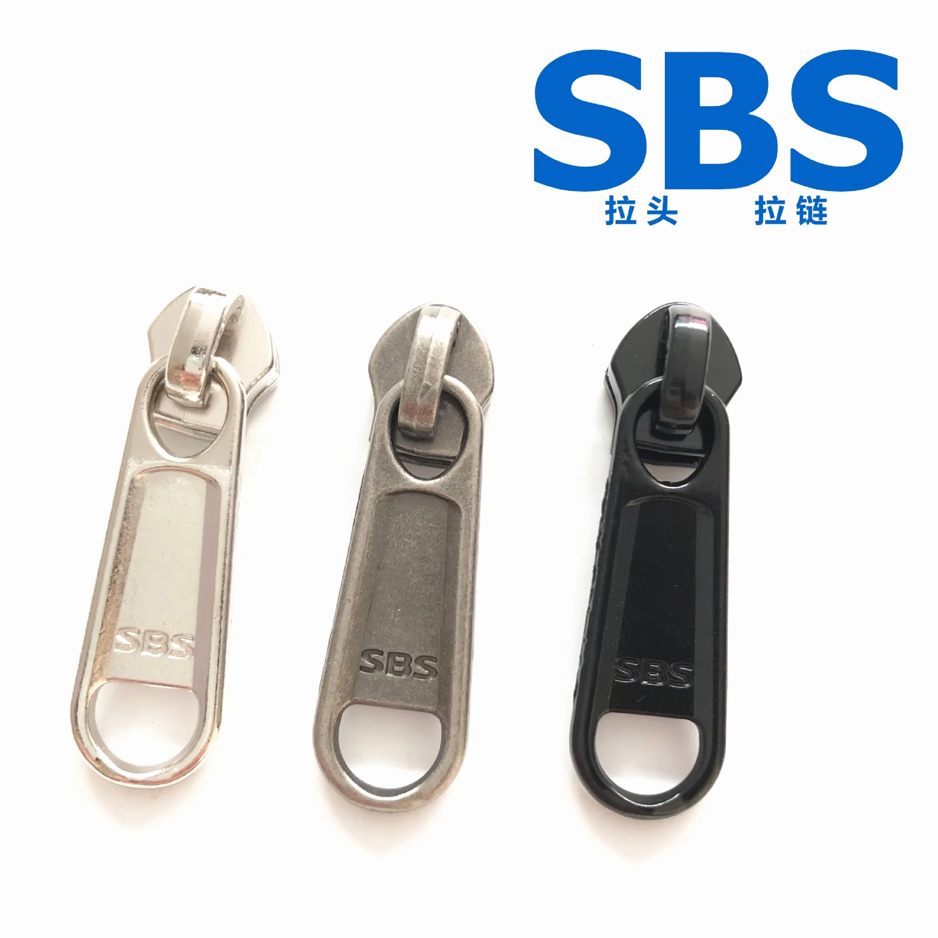 

SBS Genuine Zipper Head 7 #head with 8 # Zipper Slider Acessórios Para Costura 100pieces