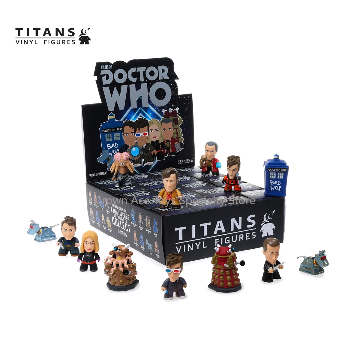 In Stock Titans Doctor Who The Good Man Tenth Doctor Gallifrey Time Lord Rose Tyler Martha Jones 3in Cute Figure Collectible Toy