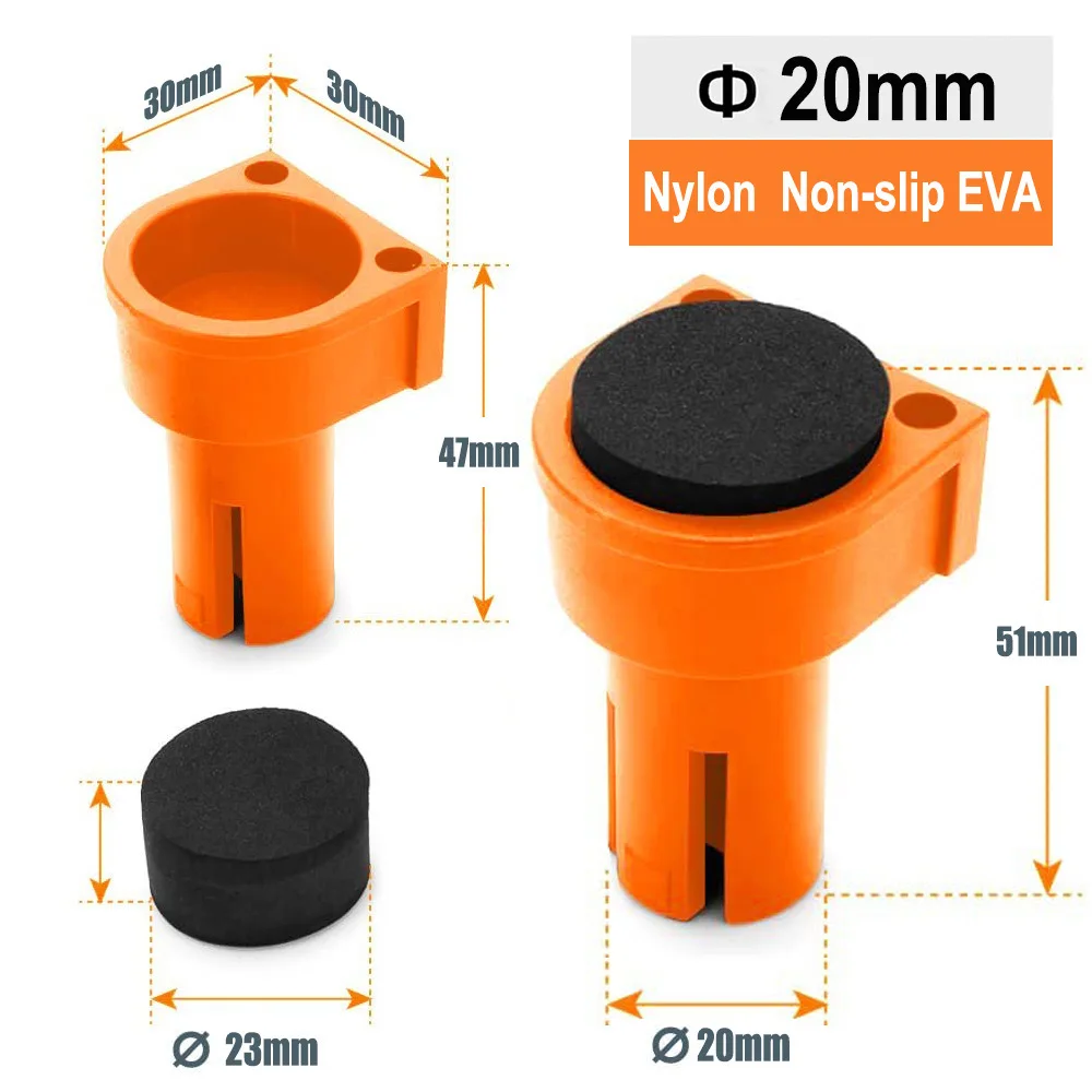 19mm 20mm Nylon Woodworking Workbench Dogs Table Positioning Pegs Clamps Carpentry Accessory Handiwork DIY Gadget