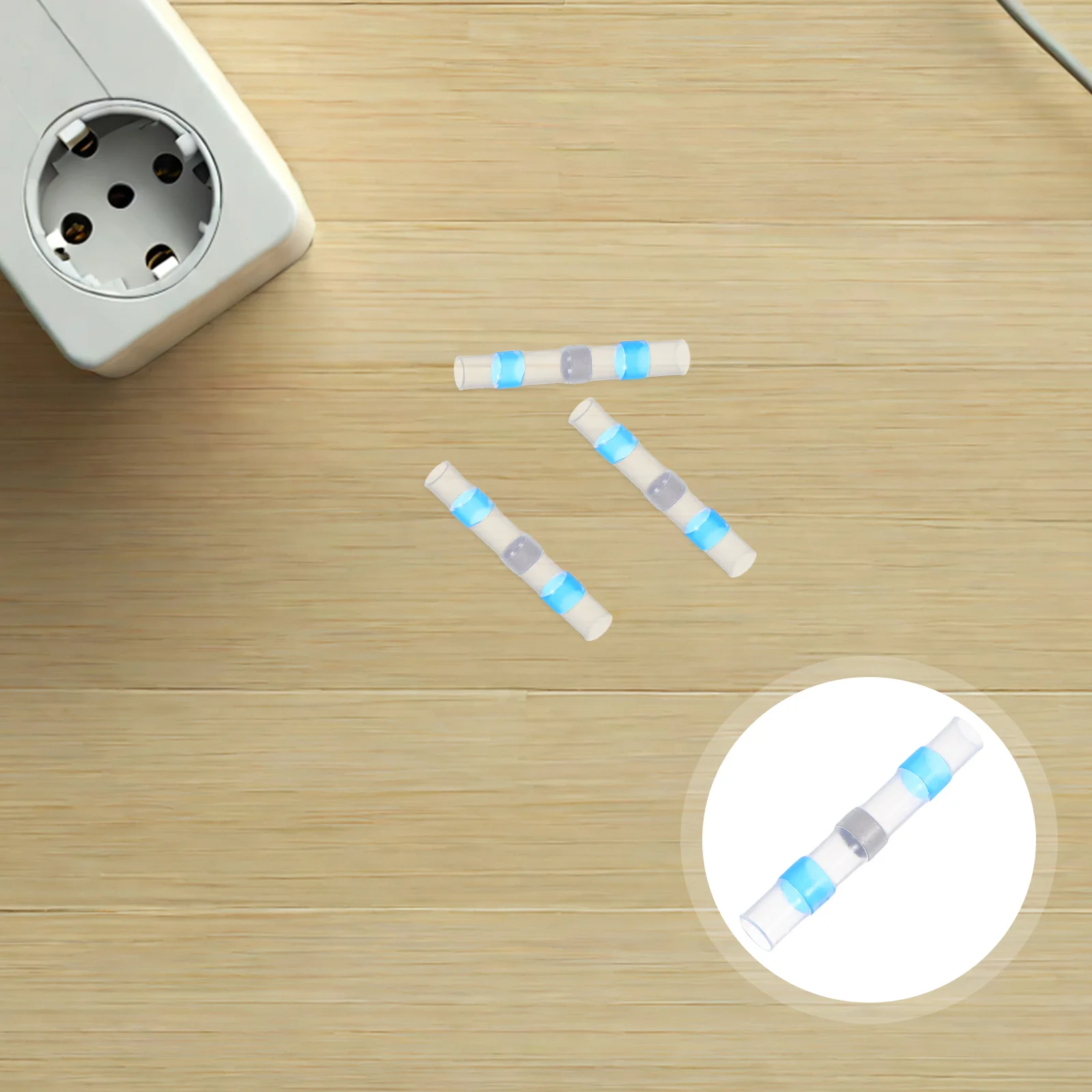 

100Pcs Heat Shrink Solder Seal Butt Connectors Waterproof Wire Connectors for Automotive Marine Electrical Boat Wire Terminals