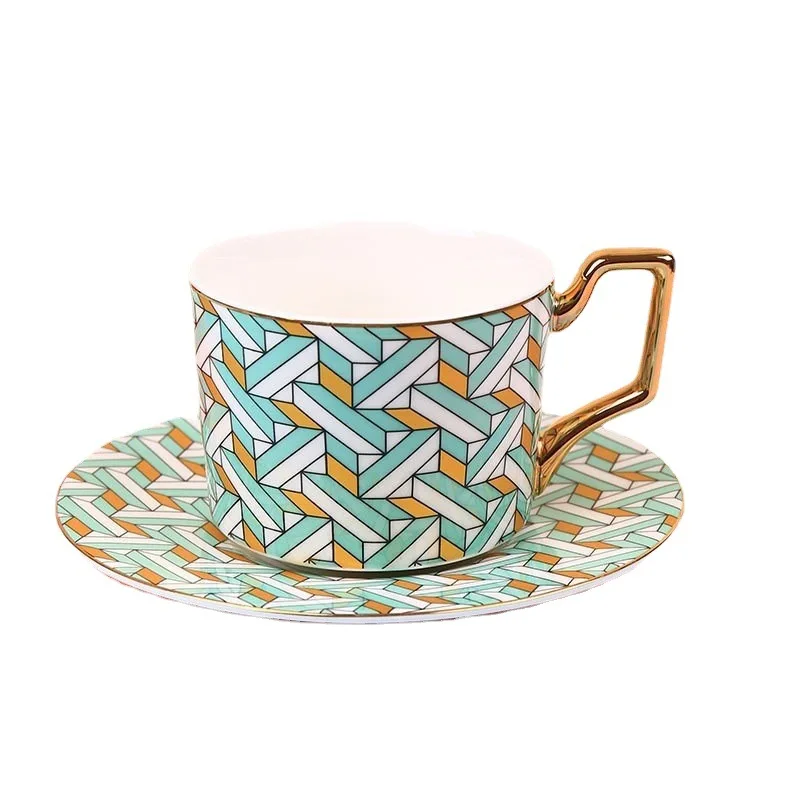 British Style Ceramic Small Luxury Coffee Cup Ins Coffee Set Suit Office Afternoon Tea Cup