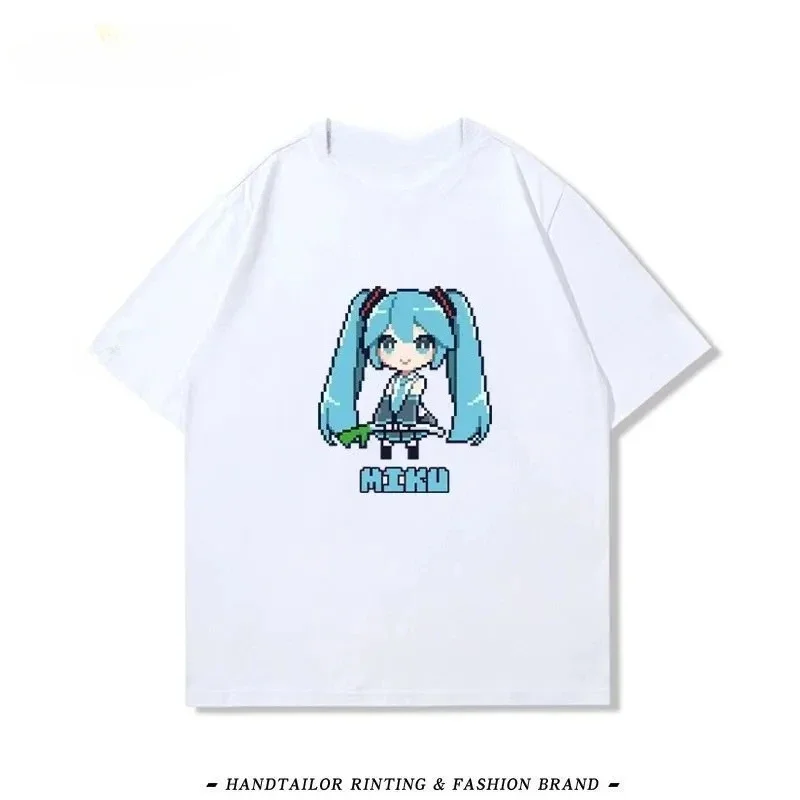 تيشيرتات فوكالويد العصرية للرجال لعام 2025 |   Miku x Miniso الرسمي |   قماش قطن 100% قابل للتنفس S-5XL ملابس رجالية
