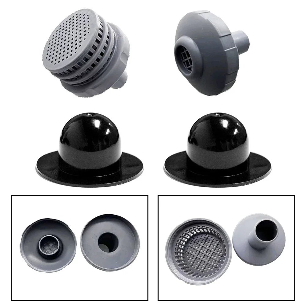 32mm Pool Hose Connection Set For Intex Pools Compatible With Water Circulation Systems Plastic Fitting Kit Gray 6 Pieces