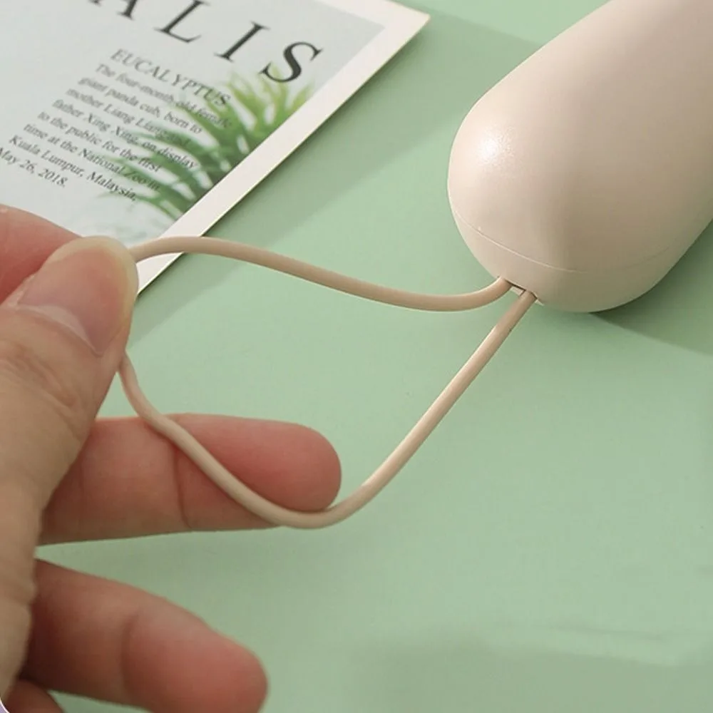 

Simple Handheld Mini Handheld Fan Portable Low Noise Cooling Fan Creative Rechargeable Mini Electronic Fan Travel