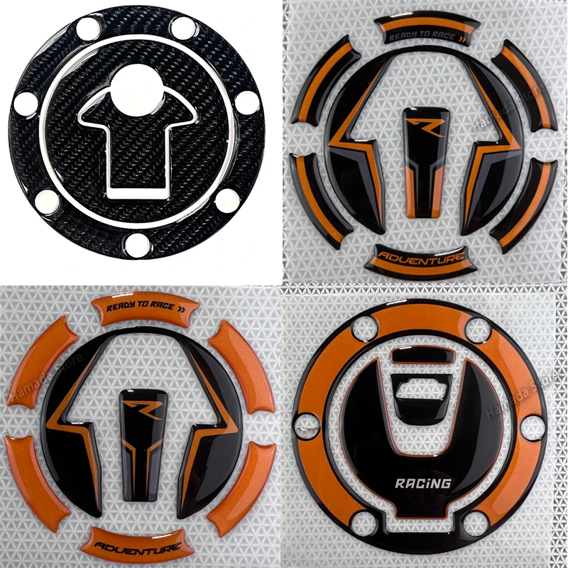 3D Motorcycles Accessories  fuel tank filler cap Sticker and Decals For ktm1290 KTM790adv KTM390adv KTM250 KTM 150 690 200 Duke