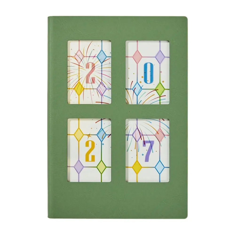 Chinese Style 2027 Daily Planner Notebooks 400 Pages Portable Efficiency Schedule Notebook Convenient Multi Functional