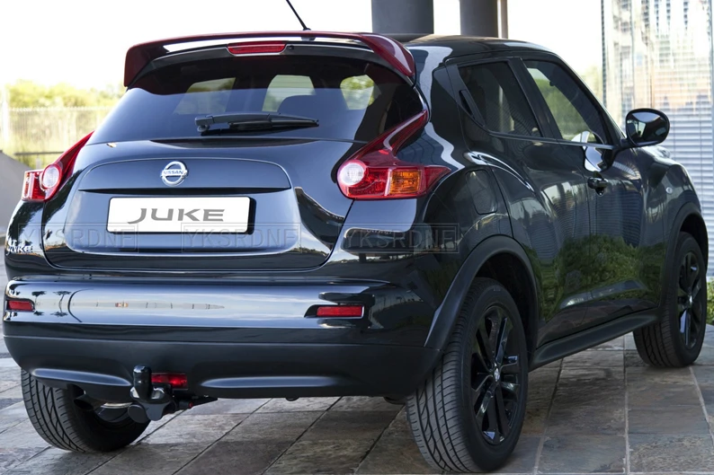 For Nissan JUKE Spoiler 2010-2015 JUKE Spoiler High Quality ABS Material Car Rear Wing Primer Color Rear Spoiler