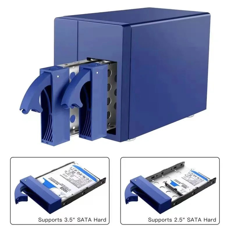 Hurtownia NS-202 NFS Sieciowa stacja dyskowa w chmurze 2-bawkowa obudowa do przechowywania w domu Serwer NAS Serwer przechowywania